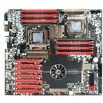 Classified SR-2 (Super Record 2 A2), LGA1366 /2, Intel® 5520, 6.4 GT/s QPI, DDR3-1333 96GB /12, PCIe x16 SLI CF /7, SATA 3 Gb/s RAID 5 /6, 6 Gb/s /2, USB 3.0 /2, HDA, GbLAN /2, HPTX, Retail