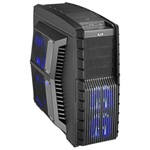Hurrican 2000 Black Full Tower Case w/ Window, EATX, 7 slots, No PSU, Steel