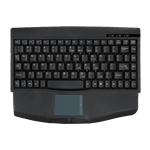 ACK-540UB, w/ Touchpad, Wired, Black, Membrane Compact Keyboard