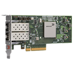 1860 Fabric Adapter, 10GbE, 2Gb Fibre Channel, PCIe 2.0 x8, SR SFP+ /2, Full Height / Low-profile