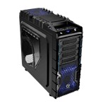 Overseer Series RX-I w/ Window, No PSU, E-ATX, Black, Full Tower Case
