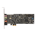 Xonar DGX, Internal, 5.1 channels, w/ Amplifier, PCI Express 2.0 x1, Sound Card