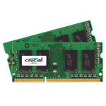 16GB Kit (2 x 8GB) DDR3 1600MHz, PC3-12800, CL11 1.35V, Non-ECC, SO-DIMM Memory