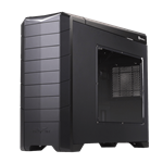 Raven Series SST-RV02B-EW-USB3.0 w/ Window, No PSU, ATX, Black, Full Tower Case
