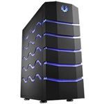 Colossus Black Full Tower Case, EATX, 8 Slots, No PSU, Steel/Plastic
