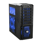 HAF Series 932 Advanced (RC-932-KKN3-GP) w/ Window, No PSU, E-ATX, Black, Full Tower Case