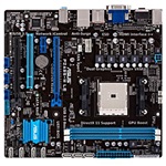 F2A55-M LE, FM2, AMD® A55, DDR3-1866 32GB /2, PCIe x16, SATA 3 Gb/s RAID 10 /6, HDMI + DVI + VGA, HDA, GbLAN, mATX, Retail