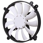 FN 200RB 200mm Case Fan, 1300 RPM, 166.2 CFM, 67.25 dBA