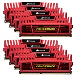 64GB (8 x 8GB) Vengeance™ Red PC3-15000 DDR3 1866MHz CL10 (10-11-10-30) 1.5V SDRAM DIMM, Non-ECC