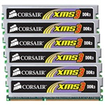 12GB (6 x 2GB) XMS3 PC3-10600 DDR3 1333MHz CL9 (9-9-9-24) 1.5V SDRAM DIMM, Non-ECC