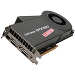 GeForce® GTX 580 Classified 855MHz, 3072MB GDDR5 4212MHz, PCIe x16 SLI, 2x DVI, EVBot, OEM