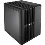 Carbide Series Air 540 w/ Window, No PSU, E-ATX, Black, Cube Case