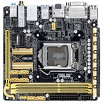 Z87I-DELUXE, LGA1150, Intel® Z87, DDR3-3000 (O.C.) 16GB /2, PCIe x16, SATA 6Gb/s RAID 5 /6, DP + HDMI + DVI, USB 3.0 /6+2, HDA, WiFi, BT, GbLAN, mini-ITX, Retail
