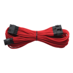 Individually Sleeved ATX Cable 24pin (Generation 2), RED For Motherboard, Power Supply Red