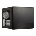 Node 804, w/ Window, No PSU, microATX, Black, Cube Case