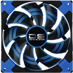 DS 120mm, Blue LEDs, 1500 RPM, 81.5 CFM, 23.1 dBA, Cooling Fan