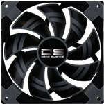 DS 140mm Black, 1500 RPM, 93.4 CFM, 23.4 dBA, Cooling Fan