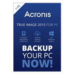 True Image™ 2015 (Complete System Backup & Recovery Solution), w/ Media