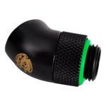 BP-MB45R 45-Degree Rotary Adapter, Matte Black, G1/4&quot;