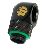 BP-MB90R 90-Degree Rotary Adapter, Matte Black, G1/4&quot;