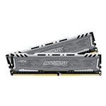 16GB Kit (2 x 8GB) Ballistix DDR4 2400MHz, CL16, Grey, DIMM Memory