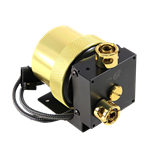 Performance-PCs Über 655 Fully Modded (D5) 12 VDC Water Pump - Gold