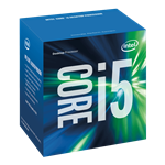 Core™ i5-6600 4-Core 3.3 - 3.9GHz Turbo, LGA 1151, 65W TDP, Retail Processor