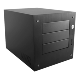 Server Chassis - S-35EX, 3x 5.25", 2x 2.5" Drive Bay, No PSU, Mini-ITX, Black, Storage Mini Tower