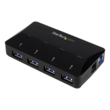 N/A - 4-Port USB 3.0 Hub plus Dedicated Charging Port - 1 x 2.4A Port