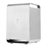 Server Chassis - CS01B-HS, 2 x 2.5" Internal, 6 x 2.5" Hotswap Bay, No PSU, Mini-ITX, Silver, Desktop Chassis