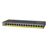 N/A - 16-Port Gigabit Ethernet High-Power Unmanaged PoE+ Switch with FlexPoE (183W)