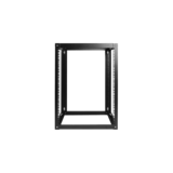 N/A - WOM1580-SFH25, 15U, 800mm, Adjustable Wallmount Server Cabinet with 1U Supporting Tray