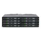 N/A - ToughArmor MB998IP-B, 1x 5.25" to 8x 2.5", SAS/SATA 6Gb/s, SSD/HDD, Black Hot Swap Module