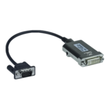 N/A - Digital DVI to analog VGA, female DVI-D input to male VGA output connectors