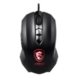 Mouse - S12-0401520-AA3, Red, 6400-dpi, Wired, Black, Optical Gaming Mouse