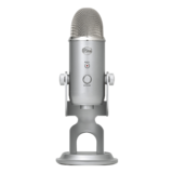 Microphone - Yeti, 3 x 14 mm Condenser, Silver, Microphone