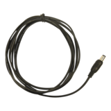 N/A - Barrel Power Cord, 2.1mm DC Power Plug to Free End, 6.6 ft, 2 m, Black