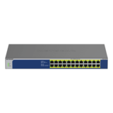 N/A - 24-Port Gigabit Ethernet High-Power PoE+ Unmanaged Switch (300W)