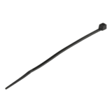 N/A - CBMZT4B, 4"(10cm) Cable Ties - 1/16"(2mm) wide, 100 Pack - Black