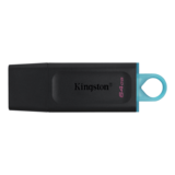 USB External Flash Drives - DataTraveler Exodia, 64GB, USB 3.2 Gen1, Black/Teal, Flash Drive