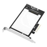 N/A - KT048 U.2 to PCIe3.0 x4 expansion card, SSD adapter for 2.5" U.2 NVMe SFF-8639 interface SSD, compatible 2.5" SATA SSD, support win7/8.1/10/MAC/Linux