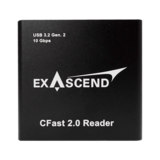 N/A - EXCRCFT1, External, 1x CFast 2.0 Card Slot, 1x USB Type-C, Card Reader