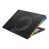 Cooling Pad - RGB Laptop up to 12-17", Black, Cooling Pad