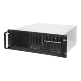 Server Chassis - RM41-H08 4U Rackmount Chassis, 3x 5.25", 9x 3.5", 2x 2.5" Black