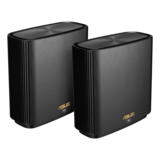 Wireless Router - ZenWiFi XT9 (B-2-PK), IEEE 802.11ax, Tri-Band 2.4 / 5GHz / 5GHz, 574 / 2402 / 4804 Mbps, 3xRJ45, 1x USB 3.0, Retail Wireless Mesh System