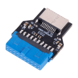 N/A - CP14-R, USB 3.0 internal (19-pin) header to USB 3.1 / 3.2 Type-C (20-pin) Key A adapter