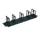 N/A - SmartRack 2U Horizontal Cable Management Panel, Flexible Ring Type, 19", 10 Rings