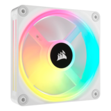 Case Fan - iCUE LINK QX120 RGB 120mm, White, RGB LEDs, 2400 RPM, 63.1 CFM, 37 dBA, Cooling Fan
