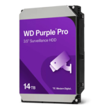 Storage Disk Drive - 14TB Purple Pro WD142PURP, 7200 RPM, SATA 6Gb/s, 512MB cache, 3.5" HDD
