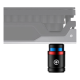 N/A - Graphics Card Brace GPU Support Bracket, Full Aluminum Holder Provides Strong Support and Stand for Universal VGA Card, Support from 0.98 to 2.44 inch (25 to 62mm) Length, AI-GP-S